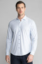 The Event Shirt Windowpane | Light Blue Grid
