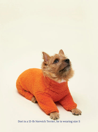 Rhymes With Orange Fleece Onesie