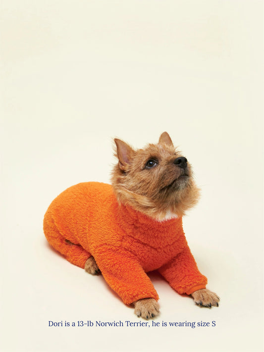 Rhymes With Orange Fleece Onesie