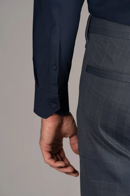 The Event Shirt Solid | Navy