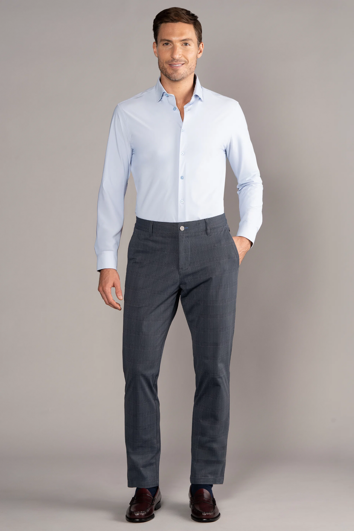 The Event Shirt Solid | Powder Blue